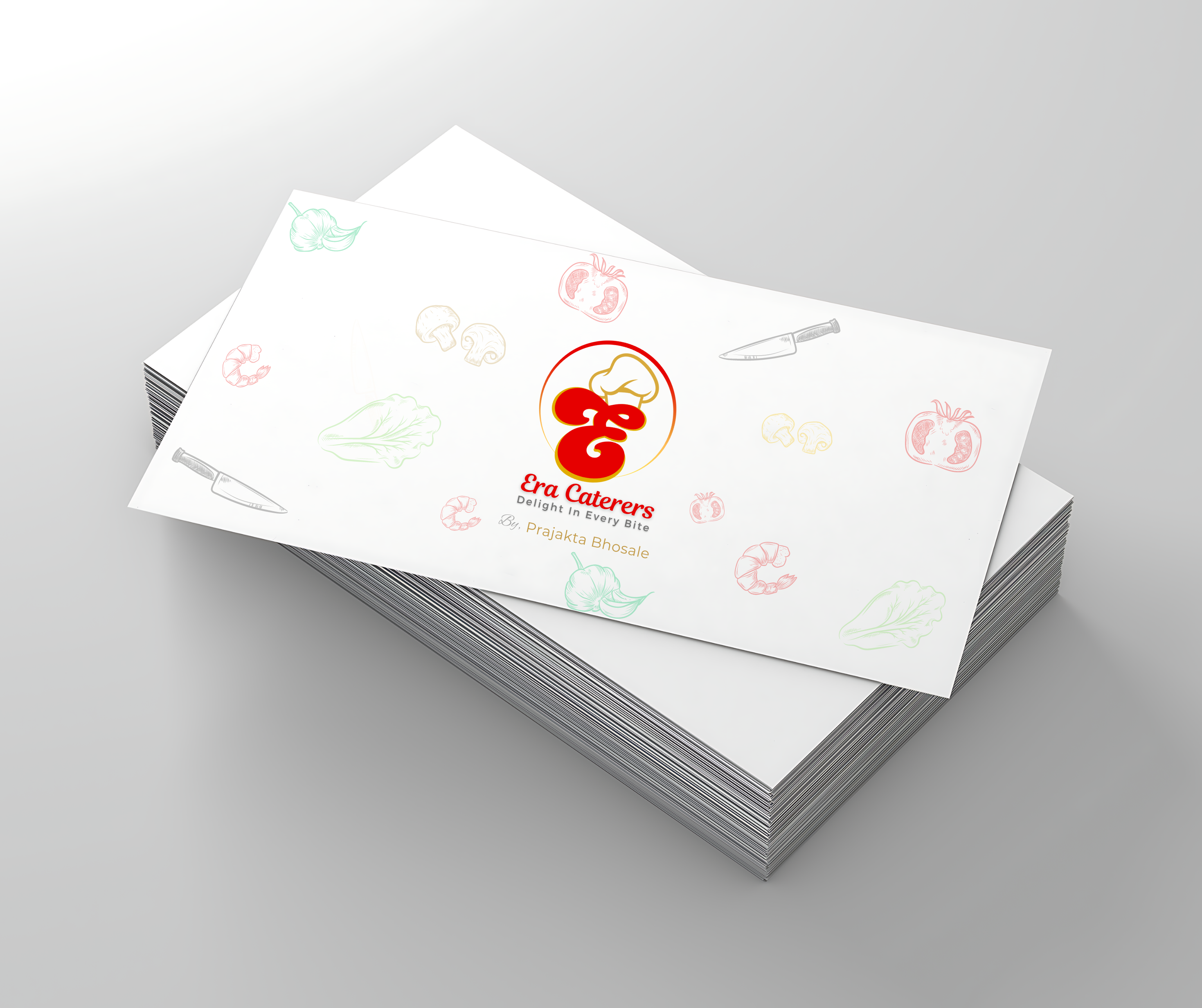 Era Caterers Business Card Designing